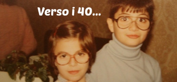 Io e mia sorella Rossella nei primi anni '80